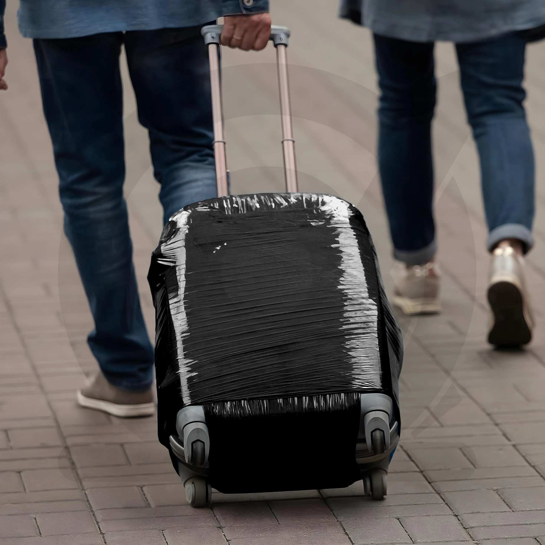 Stretch Film Rolls for Manual Application - Black - Image 2